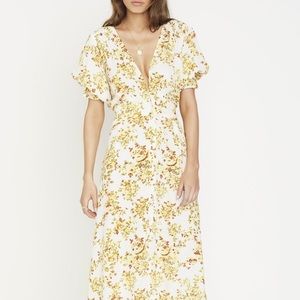 Faithfull the Brand GOLDIE FLORAL- RAFA MIDI DRESS